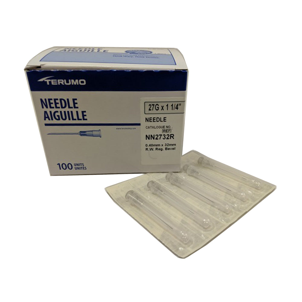 Terumo Standard Hypodermic Needle - 27G x 1-1/4 Terumo Standard Hypodermic Needle - 27G x 1-1/4